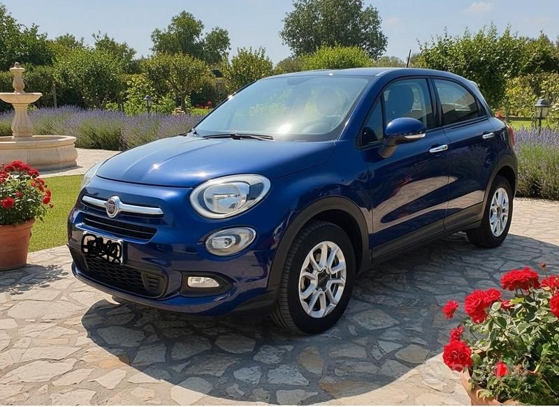 Usata Fiat 500X Pop Star 95 CV (69 kW) 2018 Blu SUV
