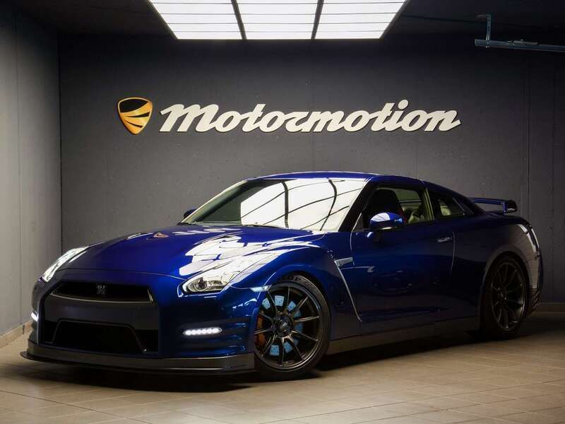 Racing blue metallic Usata 2016 Nissan GT-R Black Edition Coupé | 84.900 € - Immagine 1/4