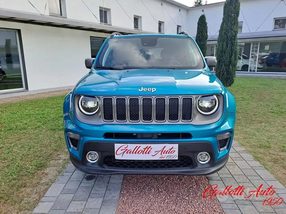 Usata Jeep Renegade Limited 190 CV (139 kW) 2021 Turchese SUV
