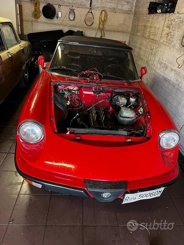 Usata Alfa Romeo Spider 1986 Cabrio
