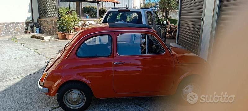 Usata Fiat 500 1960 Rosso Utilitaria