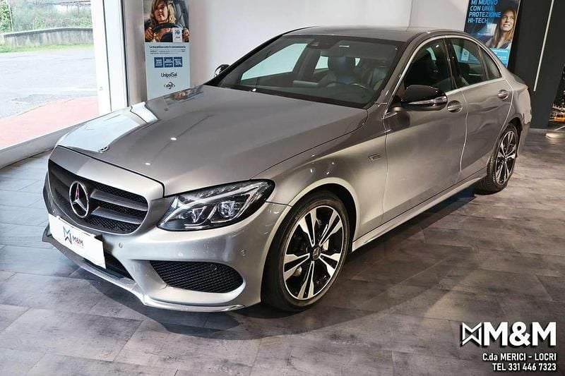Usata Mercedes C220 Premium 170 CV (125 kW) 2014 Argento Berlina