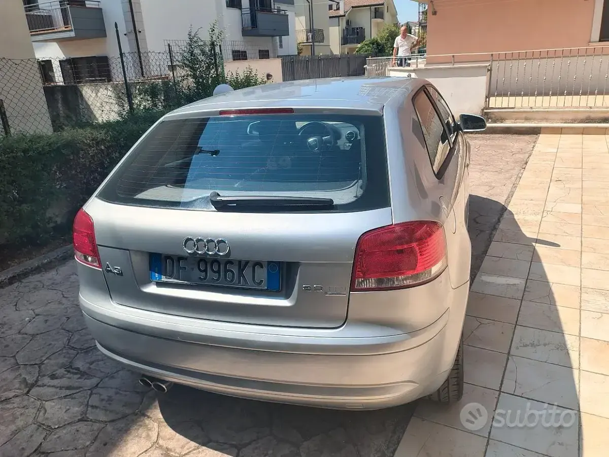 Usata Audi A3 140 CV (102 kW) 2006 Grigio Utilitaria