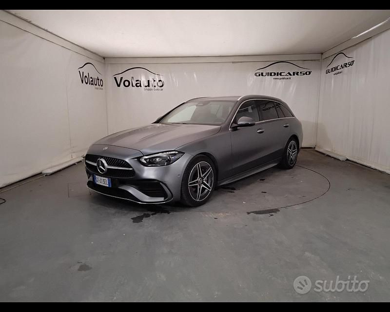Usata Mercedes C300e Premium Plus 265 CV (194 kW) 2022 Grigio Station wagon