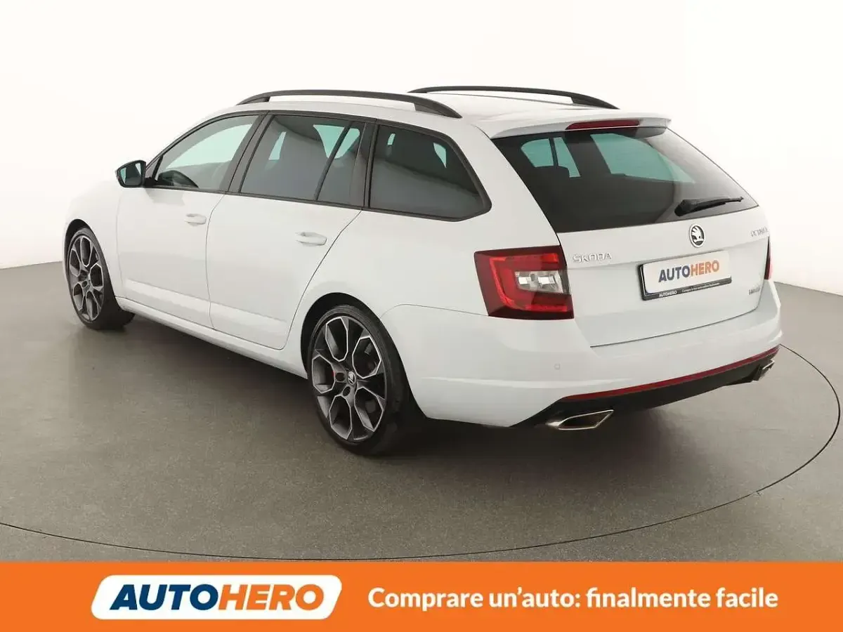 Usata Skoda Octavia RS 245 CV (180 kW) 2019 Bianco Station wagon