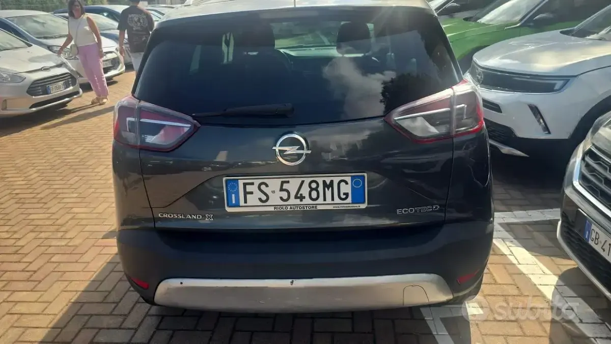 Usata Opel Crossland X 2018 Grigio SUV