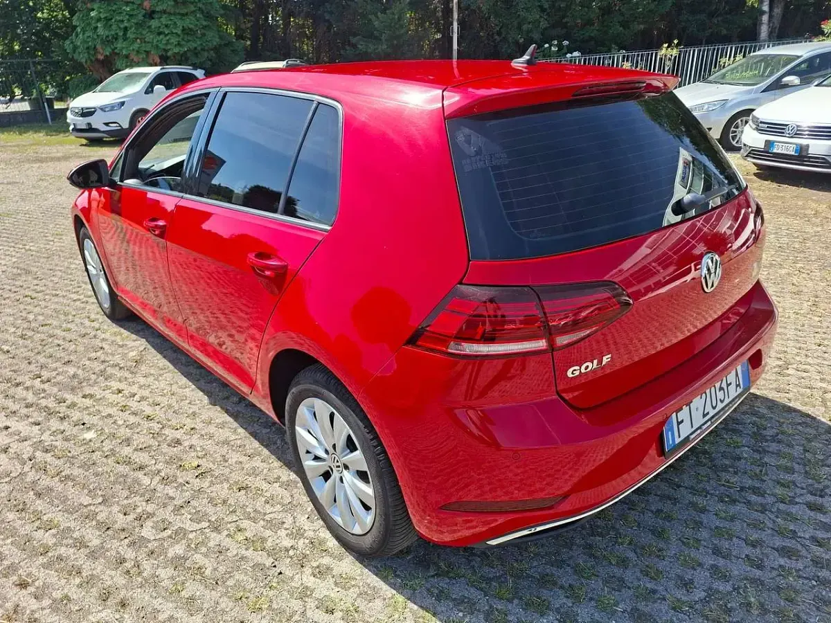 Usata VW Golf VII Business 116 CV (85 kW) 2018 Rosso Berlina