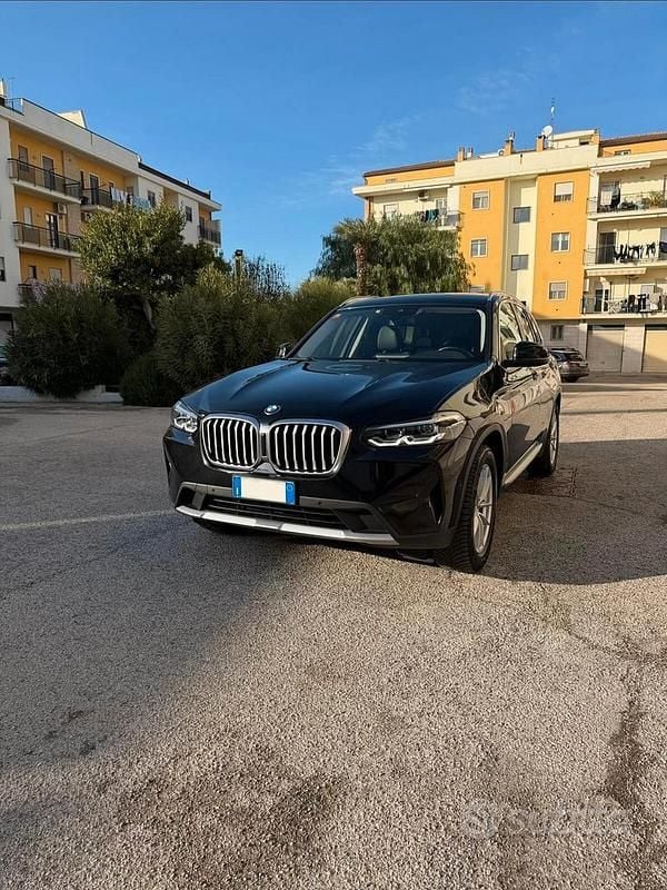 Usata BMW X3 150 CV (110 kW) 2022 Nero SUV