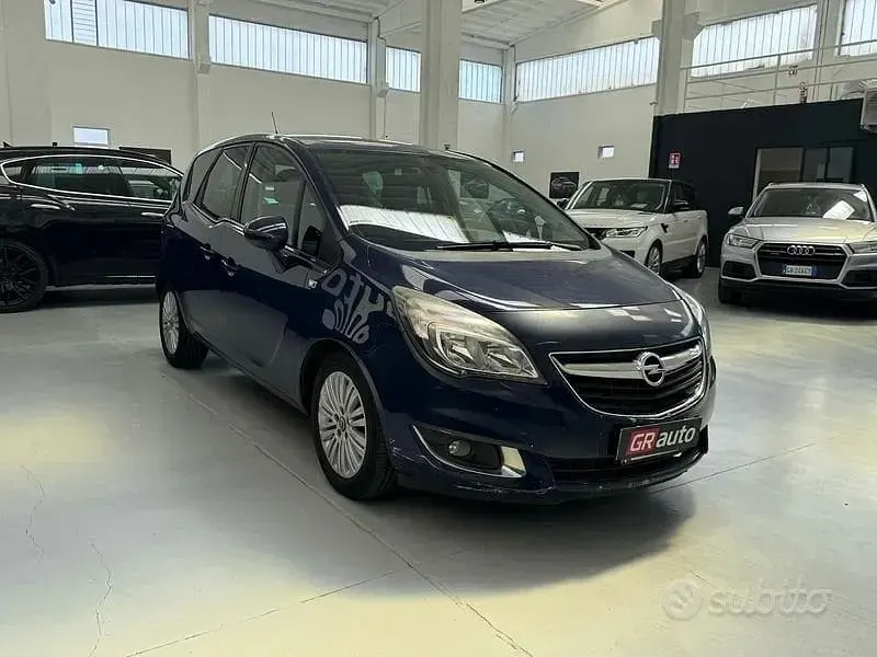 Usata Opel Meriva Cosmo 110 CV (80 kW) 2016 Blu Monovolume