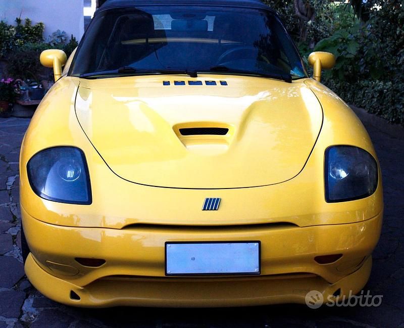 Usata Fiat Barchetta 130 CV (95 kW) 1998 Giallo Cabrio