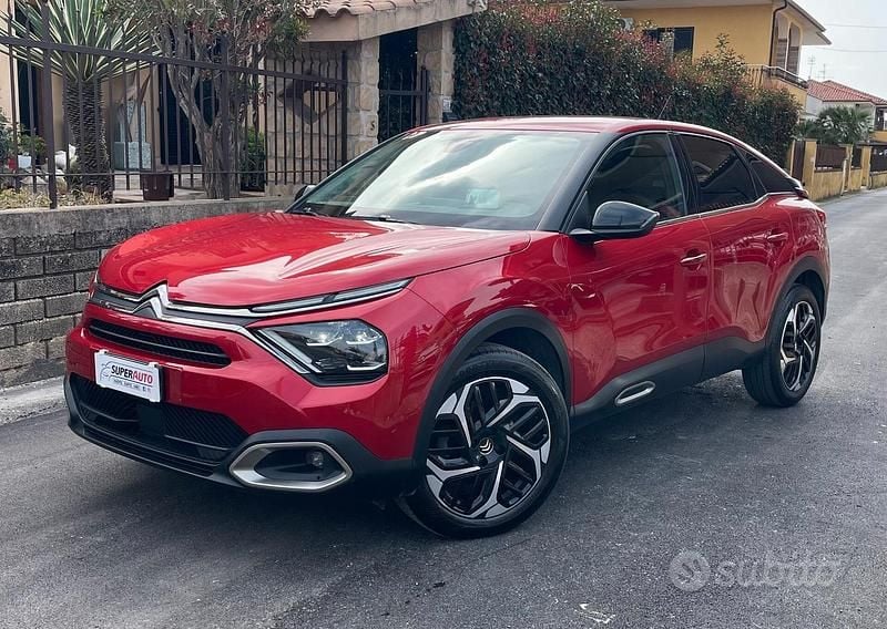 Usata Citroën C4 PureTech 130 CV (95 kW) 2021 Rosso Berlina