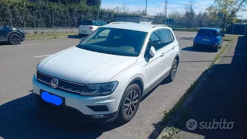 Usata VW Tiguan Business 125 CV (91 kW) 2018 Bianco SUV