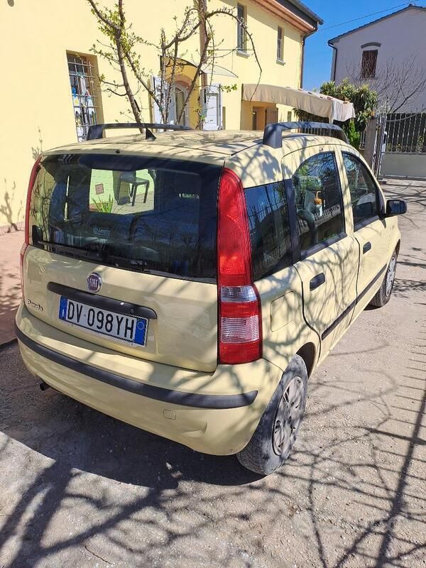Usata Fiat Panda Dynamic 60 CV (44 kW) 2009 Giallo Utilitaria