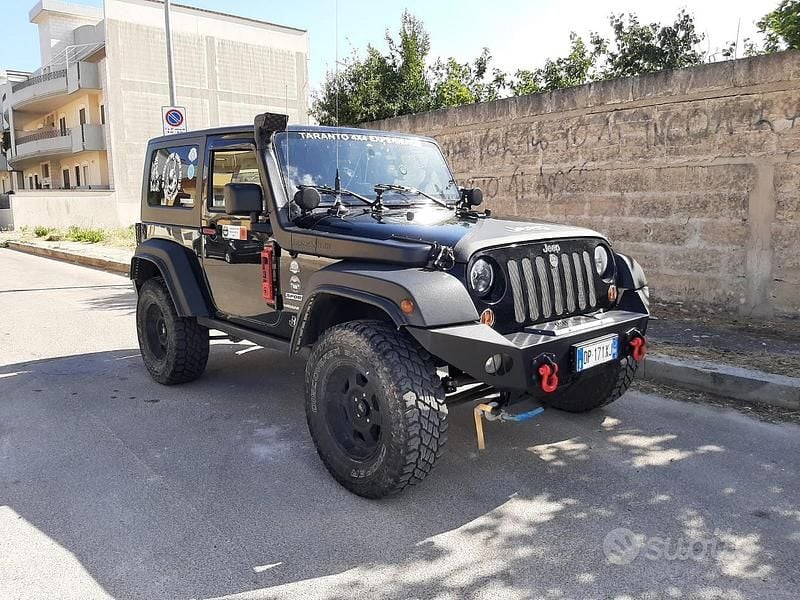 Usata Jeep Wrangler Sport 177 CV (130 kW) 2008 Nero SUV