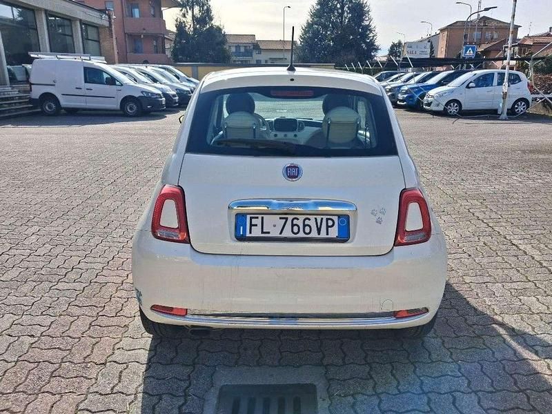 Usata Fiat 500 Lounge 69 CV (50 kW) 2017 Bianco Utilitaria