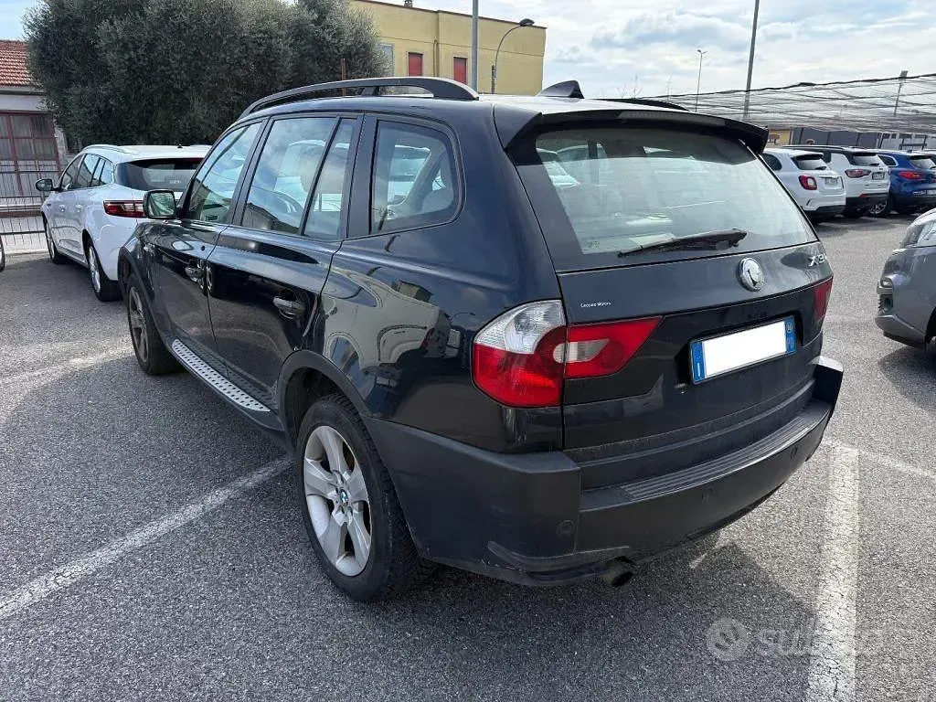 Usata BMW X3 Efficient Dynamics 150 CV (110 kW) 2006 Nero metallizzato SUV