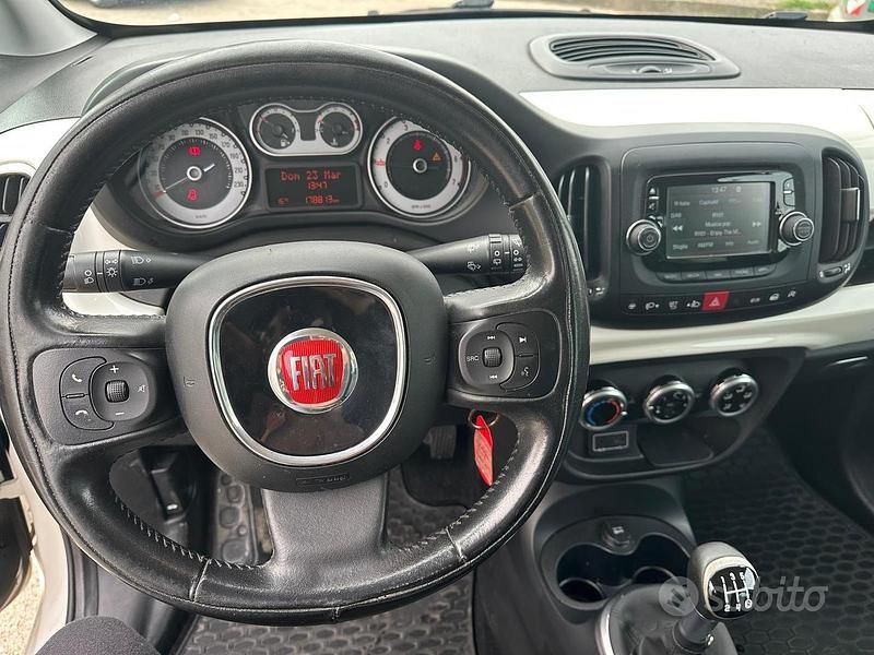 Usata Fiat 500L 95 CV (69 kW) 2017 Bianco Monovolume