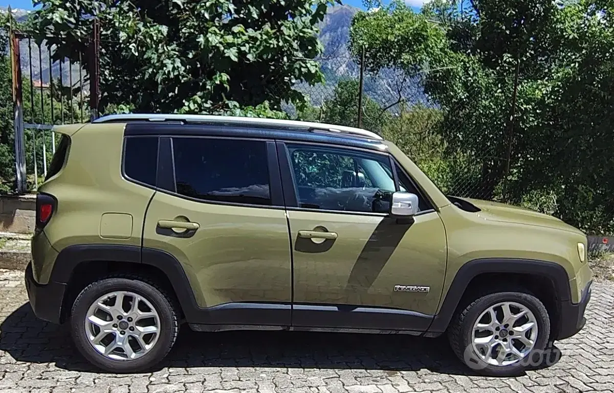 Usata Jeep Renegade 140 CV (102 kW) 2021 Verde SUV