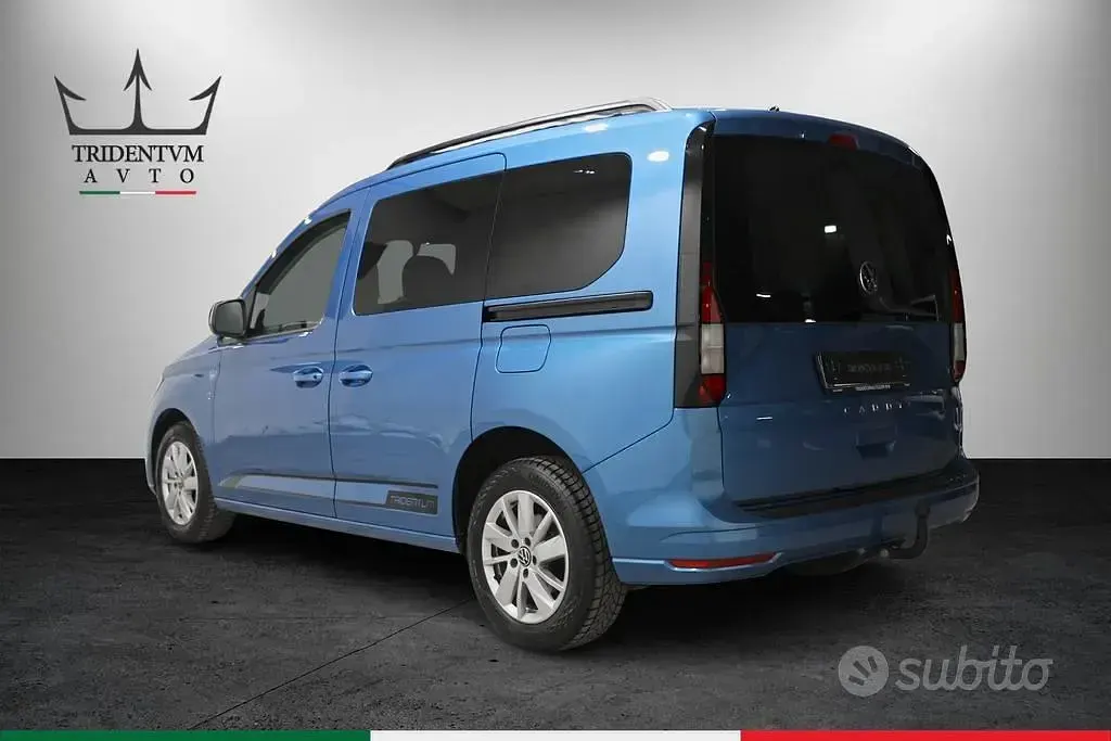 Begagnad VW Caddy Life 114 HK (83 kW) 2024 Blå Minibuss