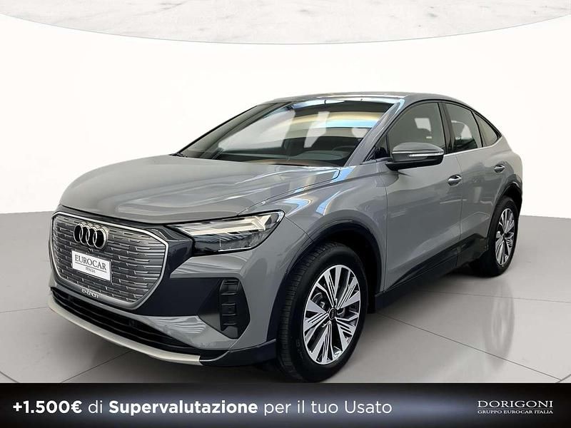 Usata Audi Q4 Sportback e-tron Advanced 77 kW (105 CV) 2025 Grigio selce SUV