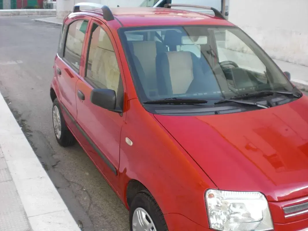 Usata Fiat Panda Dynamic 60 CV (44 kW) 2009 Rosso Utilitaria