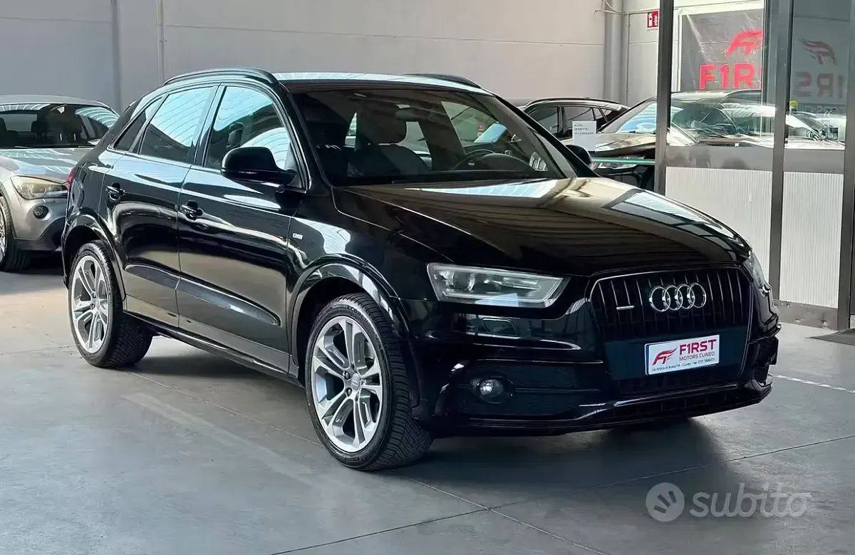 Usata Audi Q3 140 CV (102 kW) 2015 Nero SUV