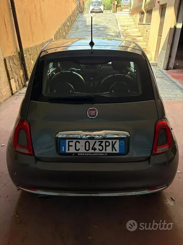 Usata Fiat 500 69 CV (50 kW) 2016 Grigio Berlina