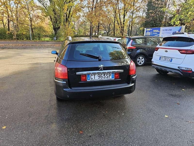 Usata Peugeot 407 140 CV (102 kW) 2005 Nero Station wagon
