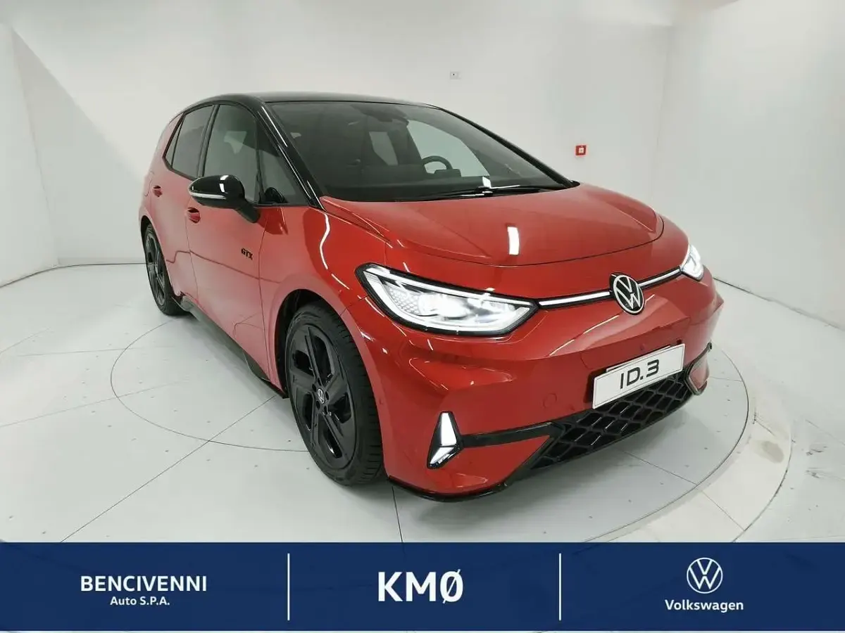 Nuova VW ID.3 GTX 210 kW (286 CV) 2025 Rosso Utilitaria