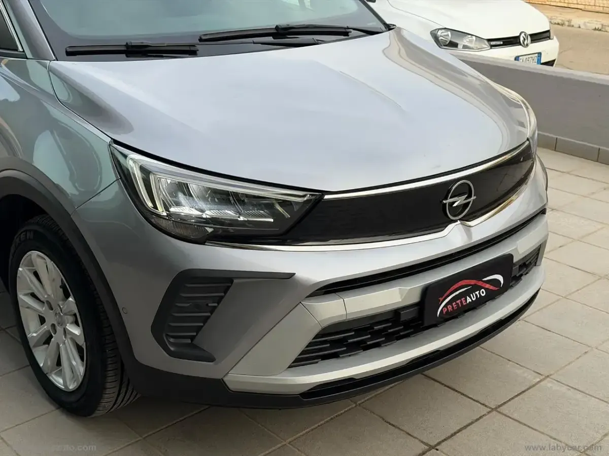 Usata Opel Crossland S 120 CV (88 kW) 2021 Grigio SUV