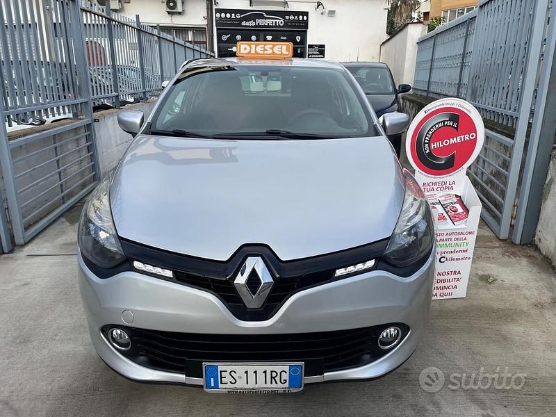 Usata Renault Clio IV 75 CV (55 kW) 2013 Grigio Berlina