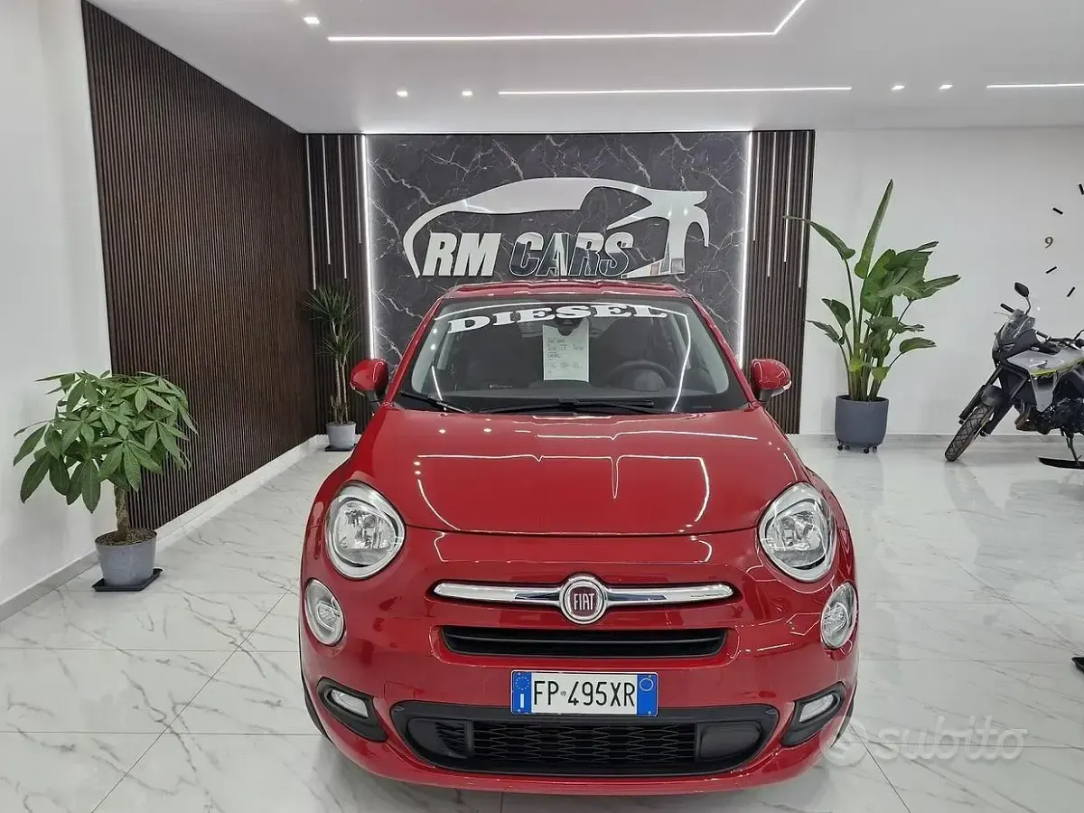 Usado Fiat 500X Lounge 95 CV (69 kW) 2018 Rojo SUV