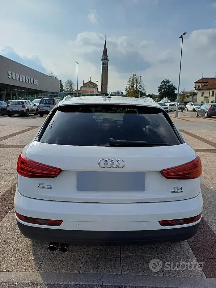 Usata Audi Q3 150 CV (110 kW) 2018 Bianco SUV