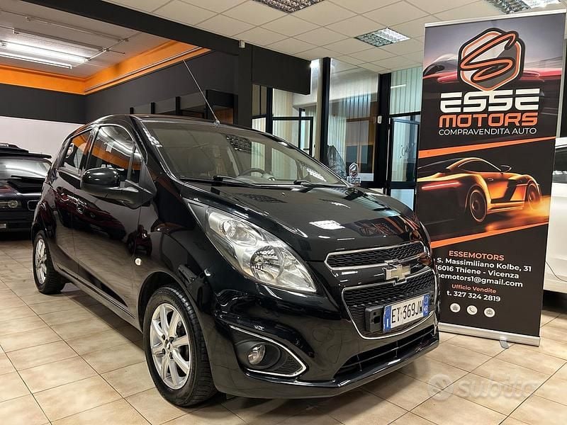 Usata Chevrolet Spark LT 68 CV (50 kW) 2014 Nero Utilitaria