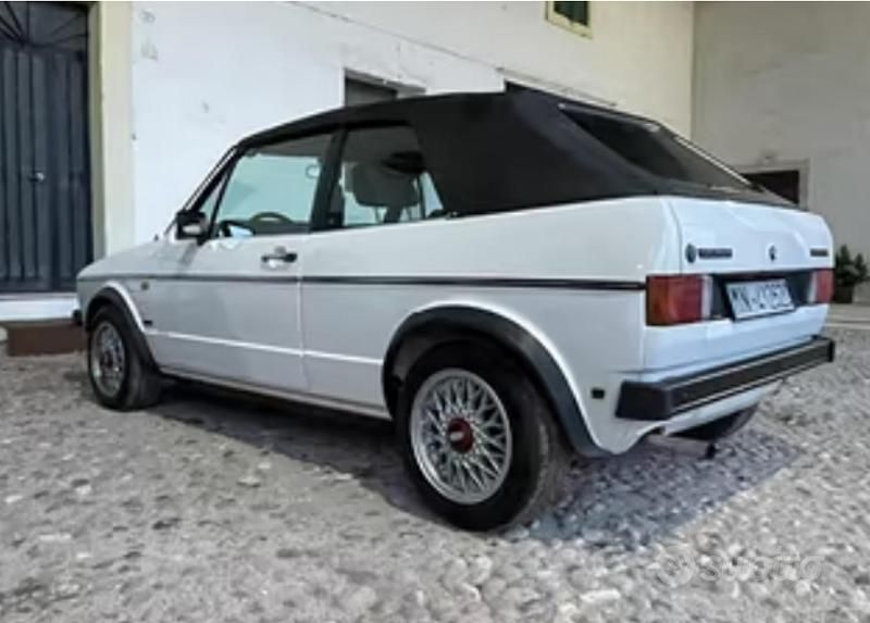 Usata VW Golf Cabriolet 1986 Bianco Cabrio