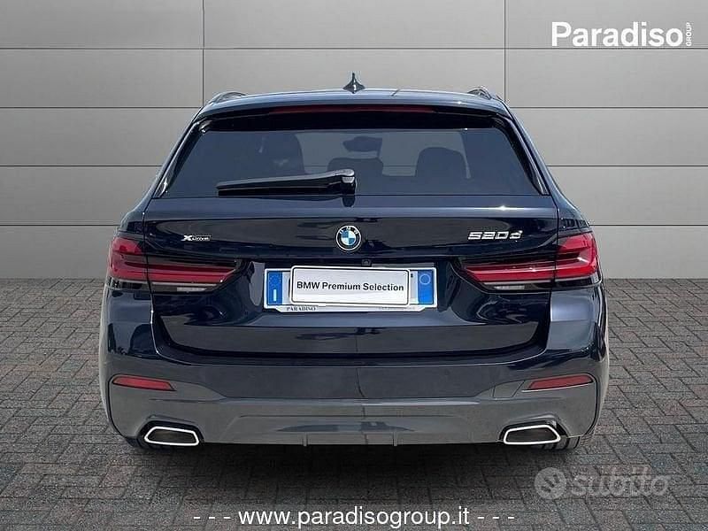Nuova BMW 520 M Sport 2025 Nero Station wagon