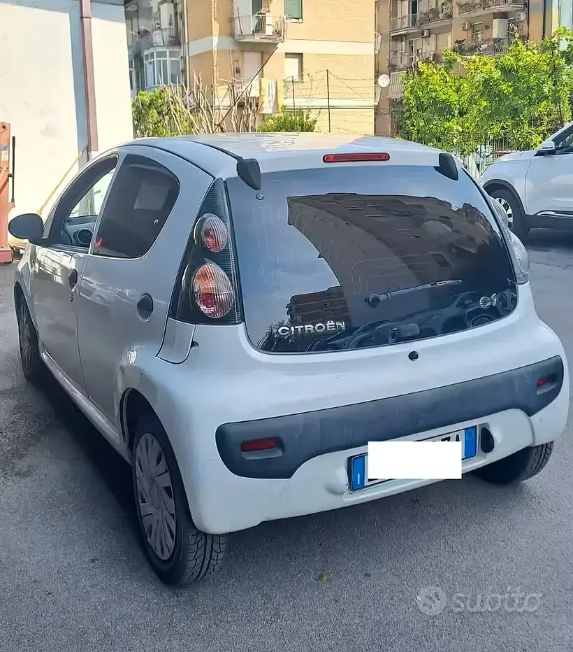 Usata Citroën C1 68 CV (50 kW) 2011 Bianco Utilitaria