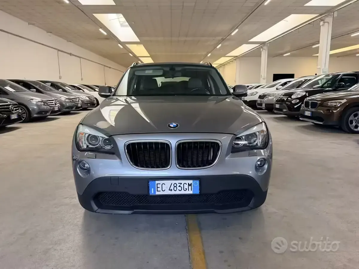 Usata BMW X1 Efficient Dynamics 177 CV (130 kW) 2010 Grigio SUV