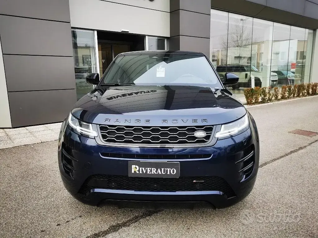 Usata Land Rover Range Rover evoque R-Dynamic 163 CV (119 kW) 2022 Blu SUV
