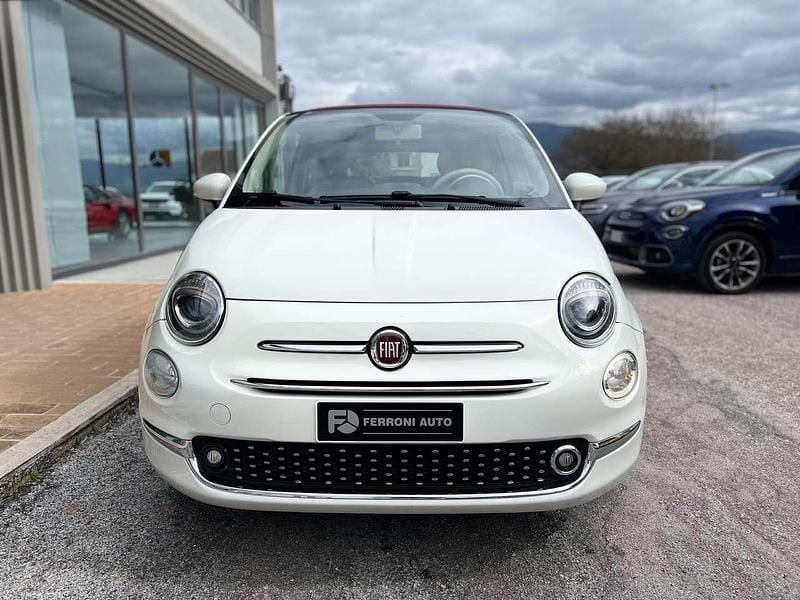 Usata Fiat 500C Lounge 69 CV (50 kW) 2016 Bianco Cabrio