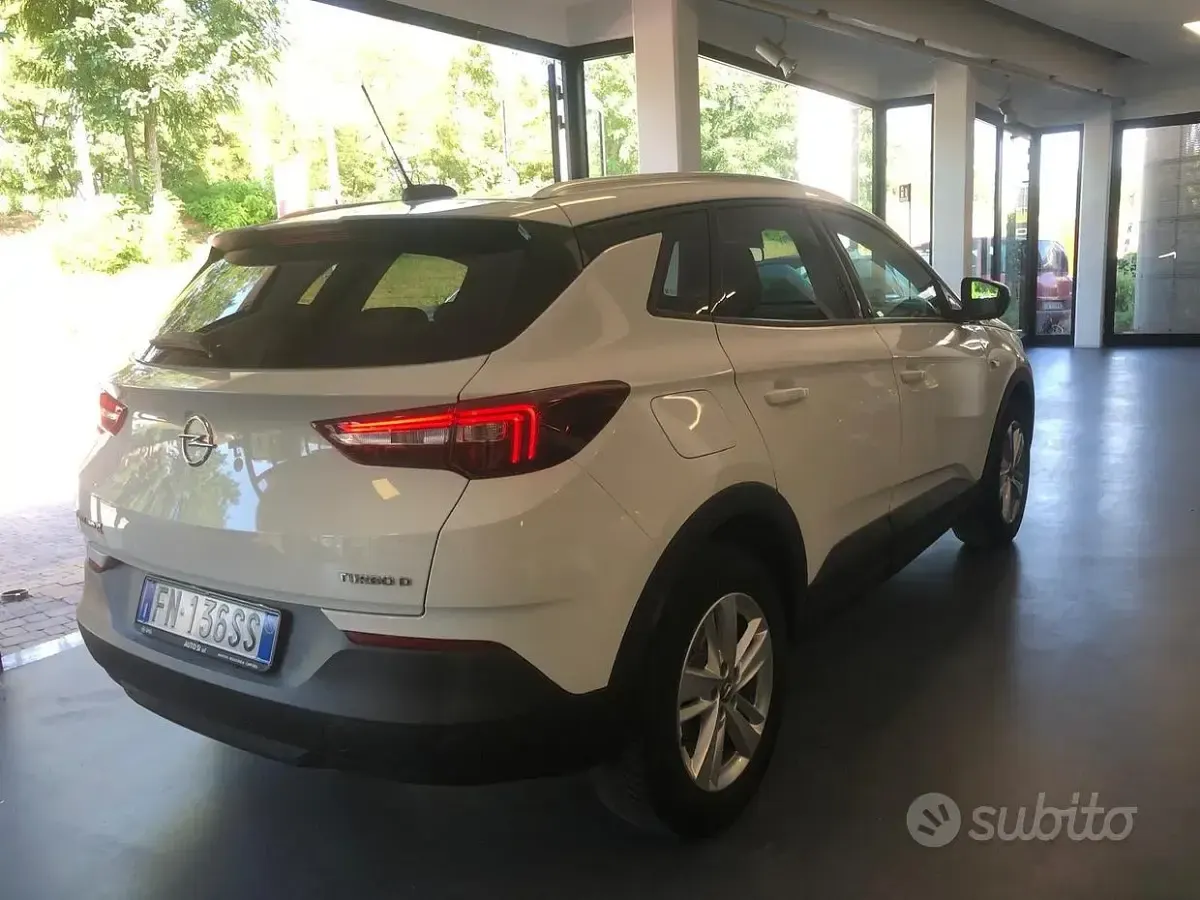 Usata Opel Grandland X 120 CV (88 kW) 2018 Bianco SUV