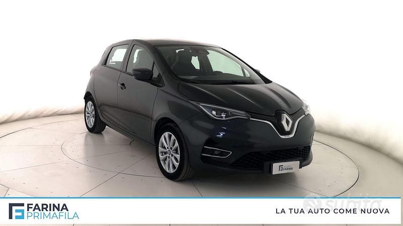 Usata Renault Zoe Zen 100 kW (136 CV) 2021 Grigio Utilitaria