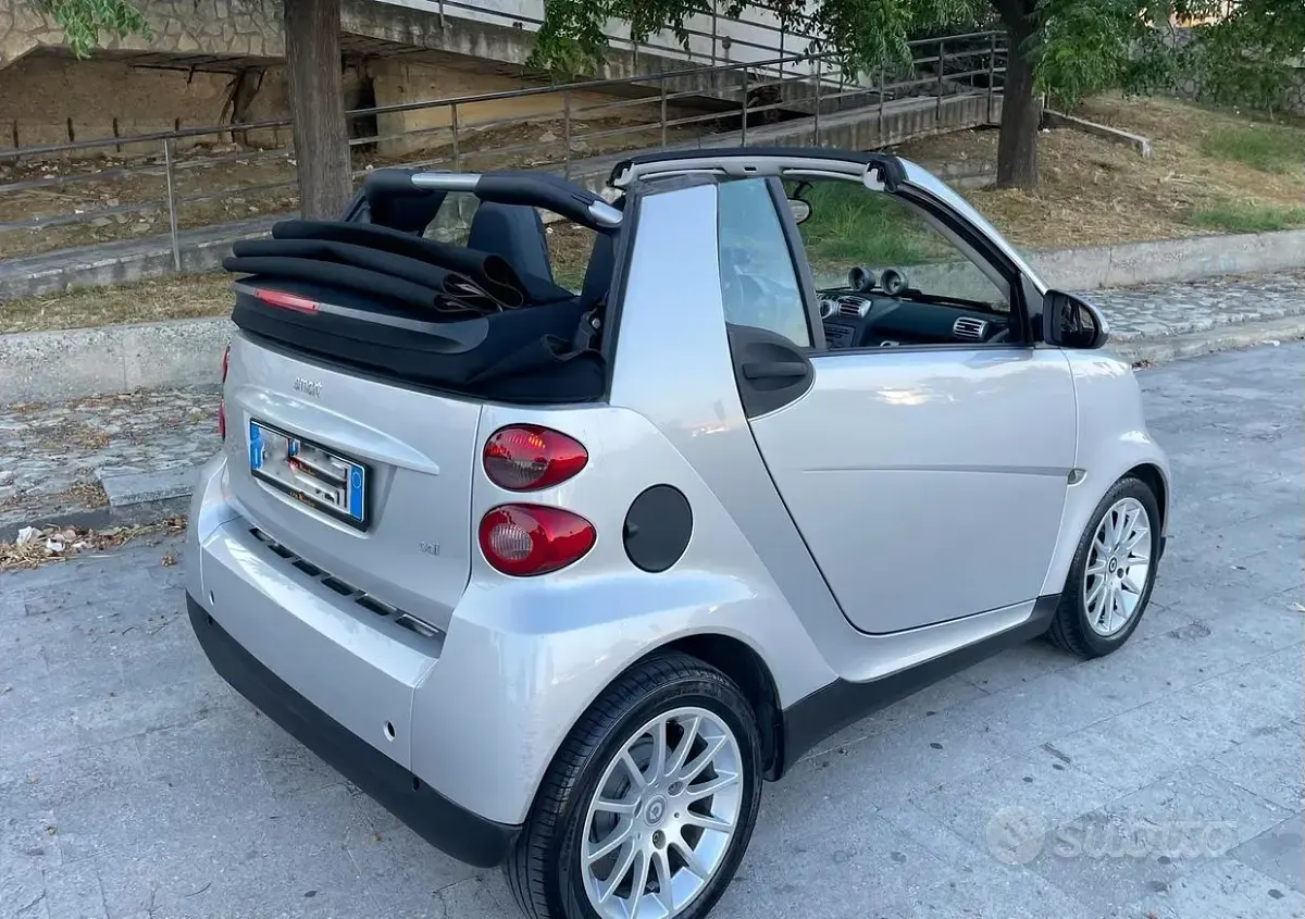 Usata Smart ForTwo Cabrio 45 CV (33 kW) 2007 Grigio Cabrio