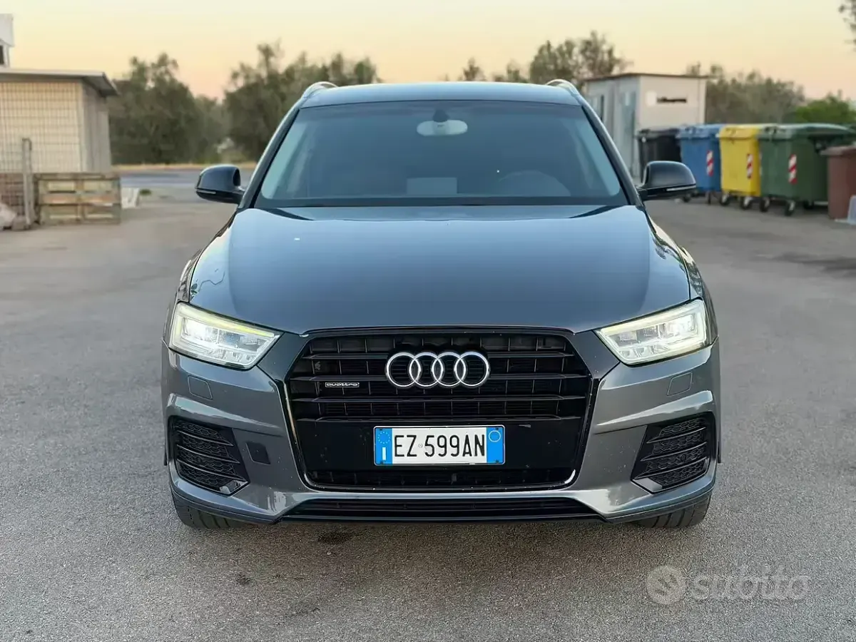 Usata Audi Q3 150 CV (110 kW) 2015 Grigio SUV