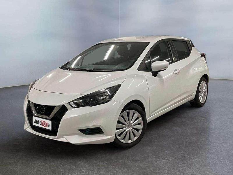 Usata Nissan Micra Acenta 101 CV (74 kW) 2021 Bianco Berlina