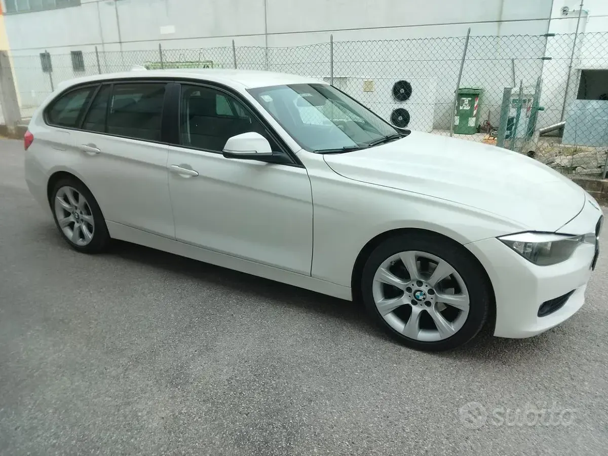 Usata BMW 316 Efficient Dynamics 116 CV (85 kW) 2015 Bianco Station wagon