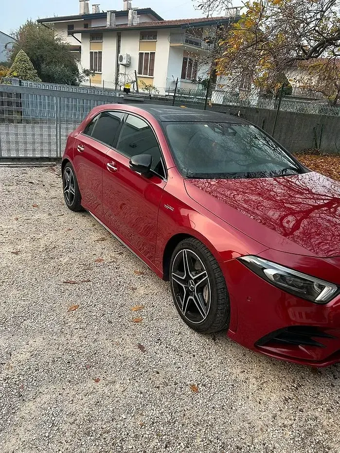 Usata Mercedes A35 AMG AMG 306 CV (225 kW) 2020 Rosso Berlina