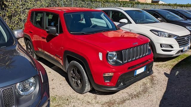 Usata Jeep Renegade Longitude 130 CV (95 kW) 2023 Rosso SUV
