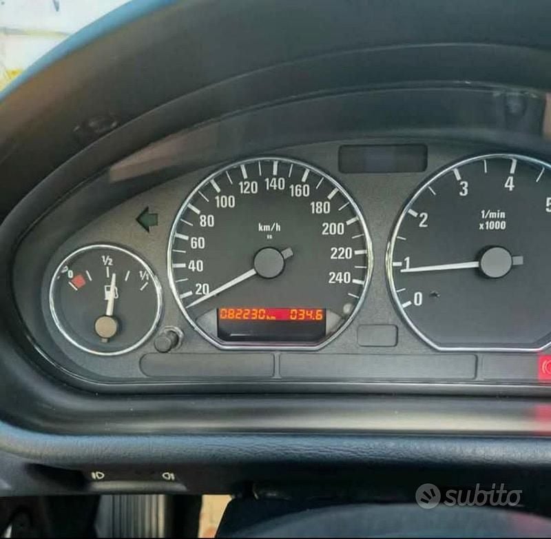 Usata BMW Z3 118 CV (86 kW) 2001 Blu Cabrio