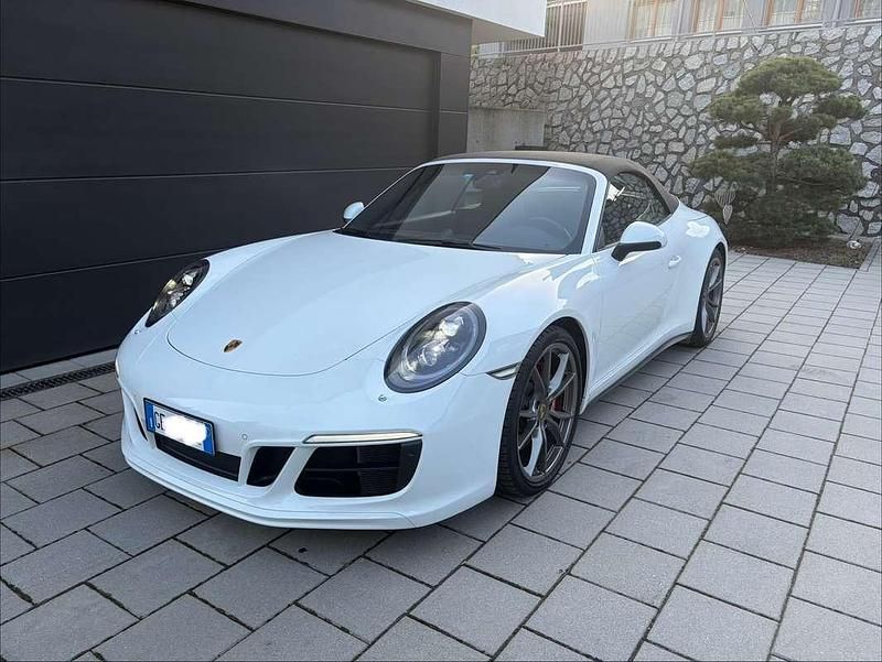 Usata Porsche 911 Carrera 4S Cabriolet 420 CV (308 kW) 2017 Bianco Cabrio